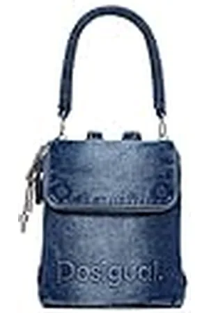 Desigual Kleine denim rugzak, , één maat, back_half log, , Eén maat, Achterkant_half logboek