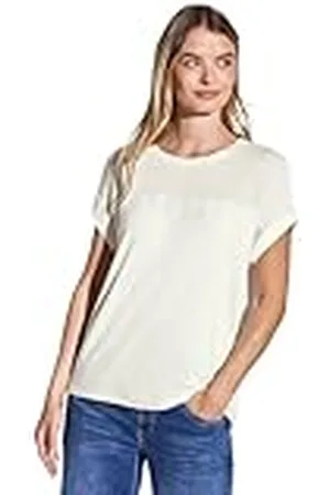 Street one Shirt met gatenpatroon, , 38