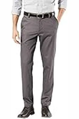 Dockers Kenmerkende chino slim fit casual broek voor heren, , 30W / 32L