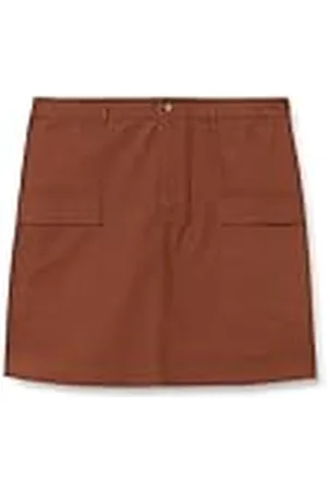 Kaffe Skirt High-Waisted Cargo Pockets Above Knee Length Straight Fit, , 44