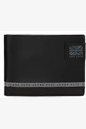 Pepe Jeans Tape horizontale portemonnee met portemonnee, , 11 x 8 x 1 cm, leer van Joumma Bags, , Eén maat, Horizontale portemonnee met muntvak