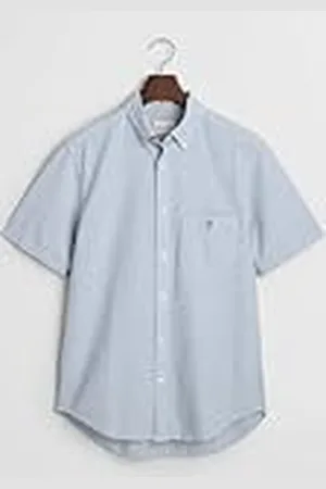 GANT REG Seersucker STRIPE SS SHIRT, , 3XL