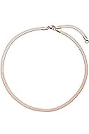 Purelei ® Ilalo Choker halsketting voor dames ( , zilver en rosé ) van roestvrij staal (35/40 cm lengte, verstelbaar) waterdicht, Roestvrij staal, Geen edelsteen