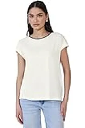 Street one Shirt met gekleurde kraag, , 46