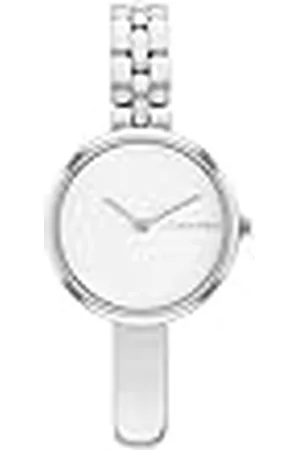 Calvin Klein Analoog kwartshorloge voor dames met zilveren roestvrijstalen armband - 25200278
