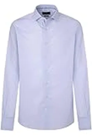 Hackett Heren Graph Check Eng Stripe Shirt, , XL