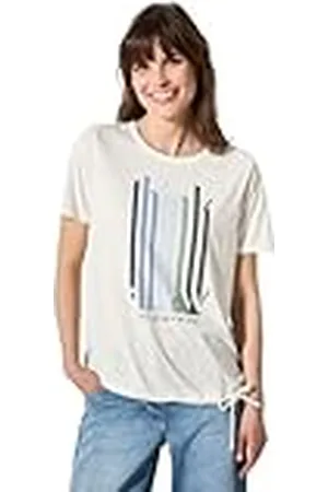 CECIL Burn Out FP T-shirt, , XXL