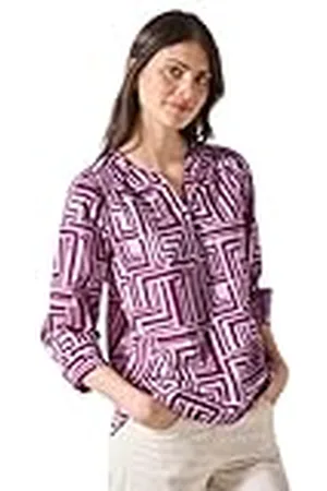 CECIL Gedrukte lichte katoenen blouse, , XS