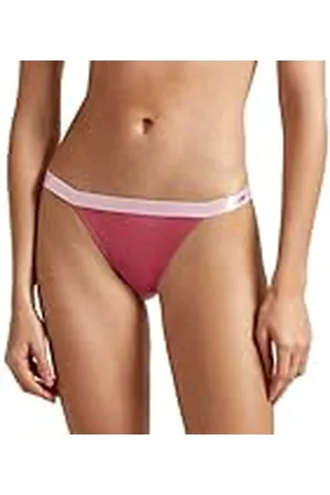 Pepe Jeans Lace Thong Tanga, Pink (Engels Rose Pink), XS voor dames, , XS