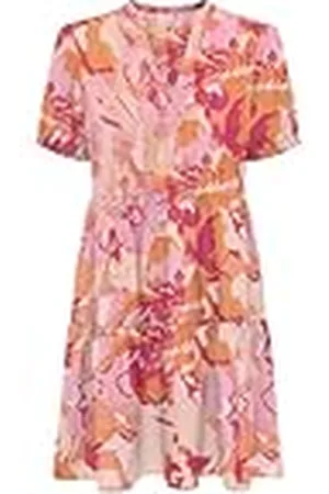 ONLY Dames Onlnova Life Elite S/S Thea Dress AOP, , S