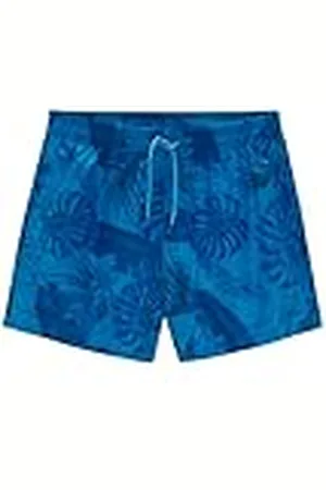QS by s.Oliver Zwemshort voor heren met blauwe print, , M