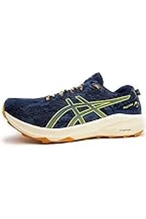 Asics Fujitrabuco Lite 2 Trail Running Hardloopschoenen voor heren, blauw, oranje, , 45 EU