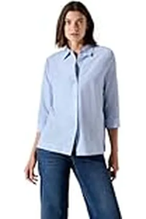 CECIL Chambray Blouse, , L