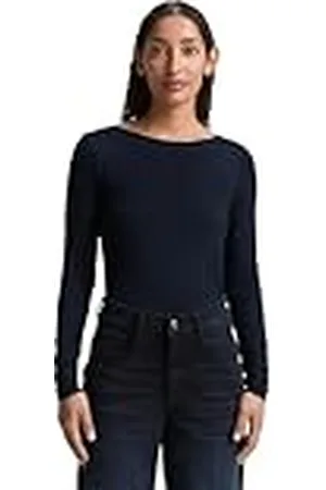 TOM TAILOR T-shirt met lange mouwen voor dames, , XL