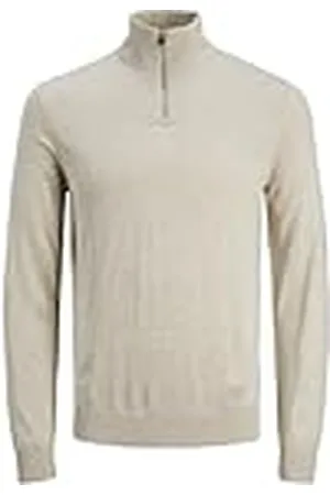 JACK & JONES Emil Knit Half Zip Trui Heren