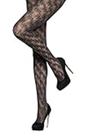 Charnos Dames Bloemen Panty Medium-L, , M-L