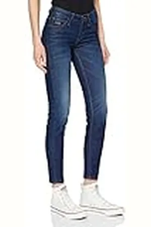Lee Scarlet Skinny Jeans, voor dames, blauw (Vintage Worn Eq), 30W / 33L
