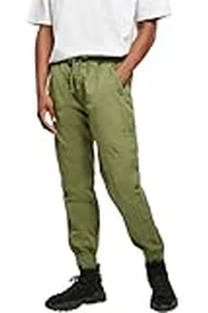 Urban classics Herenbroek Military Jogg Cargo Pants met opgestikte zakken voor mannen, verkrijgbaar in 6 kleuren, maten XS - 5XL, , XXL