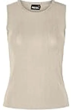 Pieces® Pcsalima Sl O-Neck Knit Top Bc, , XS