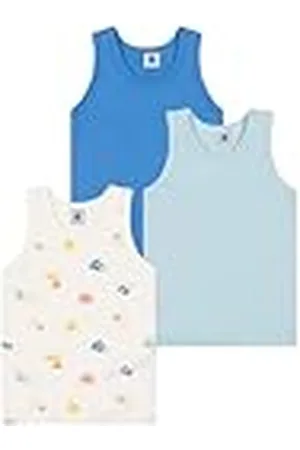 Petit Bateau Tanktops (verpakking van 3 stuks) voor kinderen en jongeren, , 12 jaar