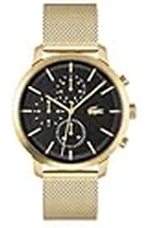 Lacoste Uniseks polshorloge analoog kwarts met armband in goud 201195