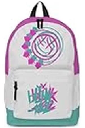 Rock Sax Blink 182 - Backpack - Smiley White - 43cm x 30cm x 15cm – Officially Licensed Merchandise