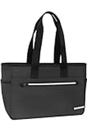 COMIX Campus Laptopshopper, gevoerde tas voor pc of tablet 14 inch, binnenin georganiseerd, voorvak met ritssluiting, 2 open zijvakken, ideaal voor werk en vrije tijd, 38 x 26 x 13,5 cm, ,