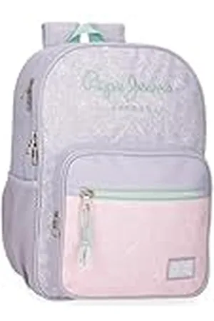 Pepe Jeans Renata Joumma Bags Schoolrugzak, aanpasbaar aan trolley, , 30 x 40 x 12 cm, polyester, 14,4 liter, , Eén maat, Schoolrugzak, aanpasbaar aan trolley