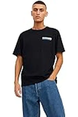 JACK & JONES Heren T-shirt Logo Ronde Hals T-Shirt, , S