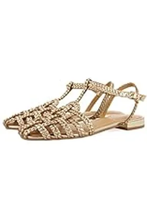 Gioseppo Dighton sandalen van gevlochten leer, , 35 EU