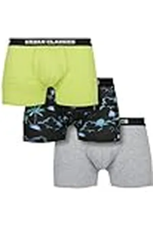 Urban classics Heren boxershorts Snowman Christmas Boxer, 3-pack kerstonderbroeken voor mannen, maten S - 5XL, , XL