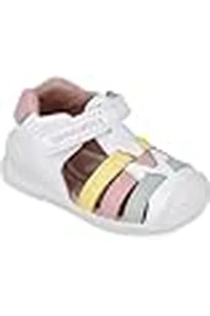 Biomecanics Casual sandalen, strepen, wit en meerkleurig, , 22 EU