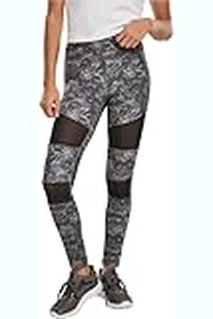 Urban classics Dames Leggings Ladies Camo Tech Mesh, , M