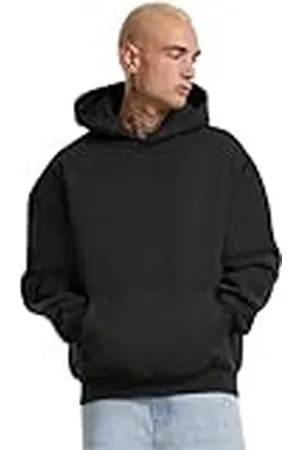 Build Your Brand Heren Ultra Heavy Oversized Hoody Hoodie Hoodie, , XS