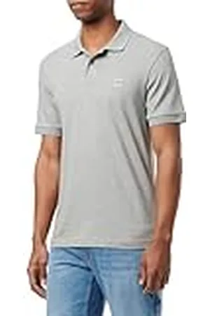 HUGO BOSS Passenger Slim Fit poloshirt voor heren van stretchkatoen met logo-patch, , XXL