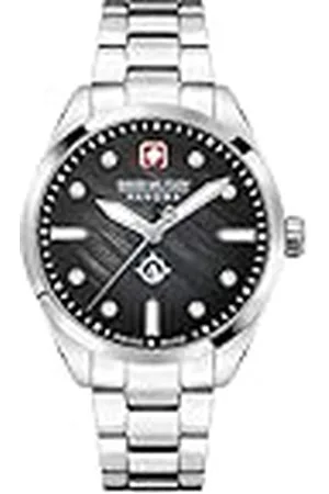 Swiss Military Hanowa Dames analoog kwarts horloge met roestvrij stalen armband SMWLG2100803, , Eén maat, Armband