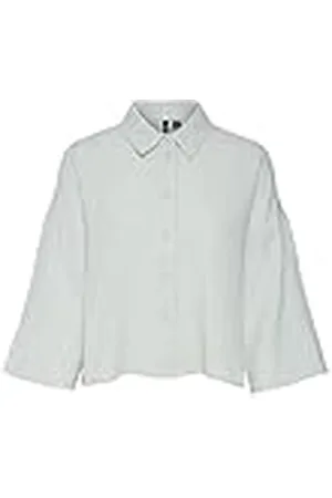 VERO MODA VMNATALI Crop Shirt WVN GA SPE, , L