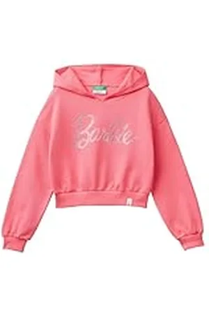 Benetton Sweatshirt met capuchon voor meisjes en meisjes, , 140