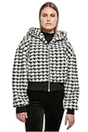 Urban classics AOP Sherpa Oversized korte jas voor dames, ., 3XL