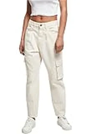 Urban classics Dames Ballon Fit Cargo Twill Pants vrijetijdsbroek, , 28W