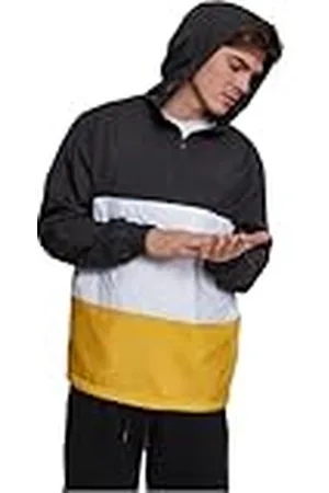 Urban classics Heren Color Block Pullover, , S