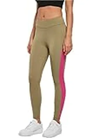 Urban classics Dames Colour Block Leggings voor dames, , XS