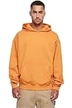 Build Your Brand Herentrui met capuchon Ultra Heavy Cotton Box Hoody, oversized hoodie voor mannen, katoen, maten XS - 5XL, , XL