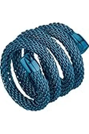 Breil Ring voor Dames NEW SNAKE STEEL TJ2787 – Damesring in Blauw Staal