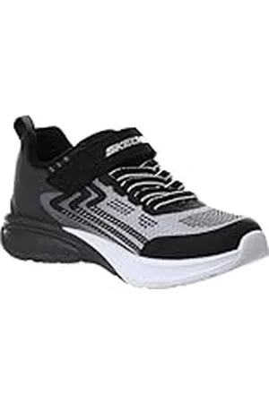 Skechers Microspec Max Advance, sportschoenen, zwart/houtskool, 22 EU, , 22 EU