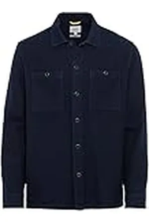 Camel Active Heren overshirt van puur katoen, , M