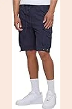 Urban classics Heren Double Pocket Cargo Shorts Cargos, , XXL