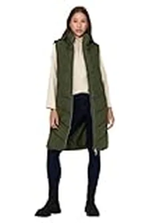 JDY Finno Long Padded Waistcoat New Noos vest voor dames, , S