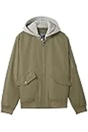 TOM TAILOR Jongens 1040980 Jas, 10415-Dusty Olive Green, 140, , 140 cm