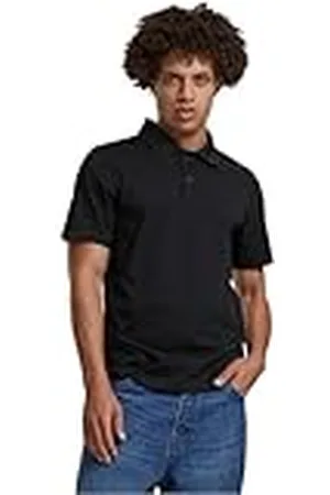 Urban classics Heren T-shirt Sorona Polo Tee, verkrijgbaar, maten S - 5XL, , 3XL